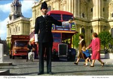 CPSM City Of London Policeman