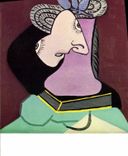 CPSM Paris Grand Palais Pablo Picasso chapeau de paille