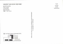 CPSM Vincent Van Gogh Gezicht Op parijs