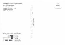 CPSM Vincent Van Gogh Huis Van