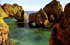 CPSM Portugal Algarve Lagos Ponta Da Piedade