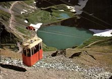 CPSM Les Pyrenees Le Telepherique Laquets Pic Du Midi De Bigorre