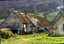CPSM Les Pyrenees Vieille Ferme Typique Bigourdane