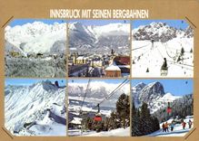 CPSM Grube Aus Innsbruck Hungerburg Mit Schigebiet Seegrube