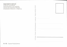 CPSM Alpenstadt Innsbruck Mit Nordkette