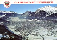 CPSM Innsbruck Gesamtansicht Der Alpenstadt