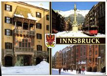 CPSM Innsbruck Goldenes Dachi