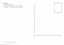 CPSM Innsbruck Goldenes Dachi