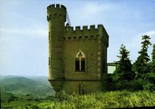 CPSM Rennes Le Chateau Altitude