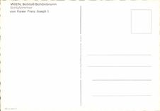 CPSM Wien Schlob Schonbrunn Schlafzimmer