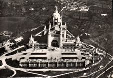 CPSM La Basilique de Lisieux Vue aerienne 