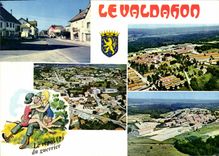 CPSM Souvenir du Valdahon Doubs 