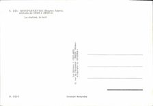 CPSM Montgenevre Hautes Alpes la Station la nuit 