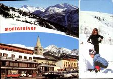 CPSM Montgenevre Hautes Alpes 