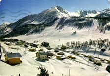 CPSM Montgenevre Hautes Alpes le Mont la Plane 