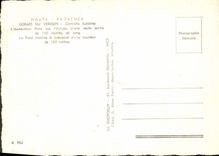 CPSM Haute Provence Gorges du Verdon Corniche Sublime 