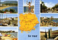 CPSM Le Var departement touristique 