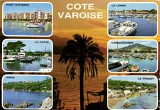 CPSM Souvenir de la Cote Varoise 