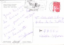 CPSM Sports d'hiver en Auvergne Super Lioran Cantal 