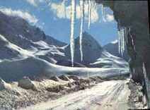 CPSM Les Grands Cols Route du Lautaret 