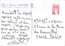 CPSM La Corse Inoubliable Ajaccio Iles Sanguinaires La Tour