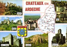 CPSM Chateaux en Ardeche 