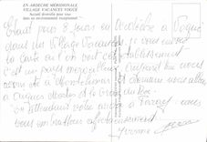 CPSM En Ardeche Meridionale Village Vacances Vogue