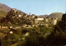 CPSM La Corse Inoubliable Corte Vue generale 