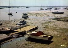 CPSM Arcachon Gironde Pointe de l'Aiguillon a marree basse 