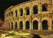 CPSM Nimes Gard Les Arenes Amphitheatre romain 