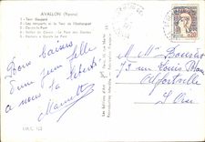 CPSM Avallon Yonne 