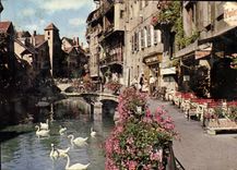 CPSM Le Lac d'Annecy Terre de Beaute 