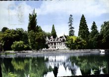 CPSM Vallee de l'Yonne Cezy Yonne Le Chateau 