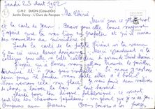 CPSM Dijon Cote d'Or Jardin Darcy L'Ours de Pompon