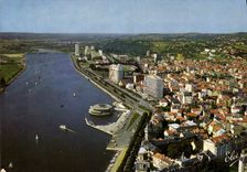 CPSM Vichi Allier Vue generale sur le nouveau Plan d'Eau 