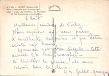 CPSM Vichi Allier Vue generale sur le nouveau Plan d'Eau 