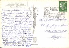 CPSM Vichi Allier station ideale Sante Vacances Parc des Celestins 