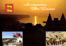 CPSM Arromanches Calvados 