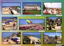 CPSM En Normandie La Cote Fleurie Calvados 