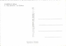 CPSM Chantelle Allier Vue aerienne Le Chateau