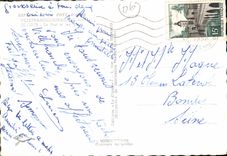 CPSM Reflets de la Cote d'Azur miracle de la nature Villefranche sur mer A M Le Port et les quais 