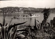 CPSM Villefranche sur Mer La Rade et vue sur le Cap Ferrat 