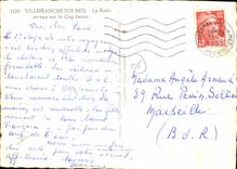 CPSM Villefranche sur Mer La Rade et vue sur le Cap Ferrat 