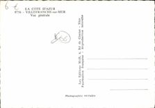 CPSM La Cote d'Azur Villefranche sur Mer Vue generale 