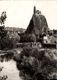 CPSM Le Puy Haute Loire Le Rocher Saint Michel et l'Aiguilhe 