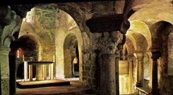 CPSM Le Puy Haute Loire Saint Michel d'Aiguilhe Interieur de la Chapelle 