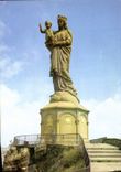 CPSM Le Puy Haute Loire Le Rocher Corneille et la Statue 