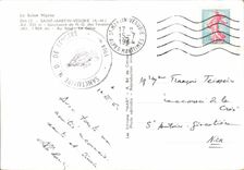 CPSM La Suisse Nicoise Saint Martin Vesubie A M Sanctuaire de N D Fenestres 