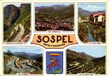 CPSM Paysages de France Sospel Alpes Maritimes 