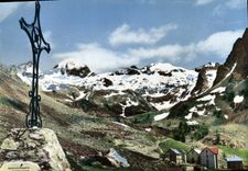 CPSM St Martin Vesuble et ses environs La Madone de Fenestre 